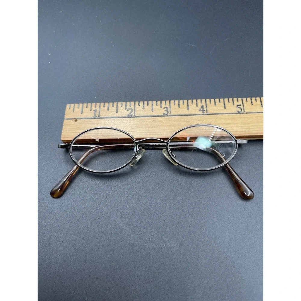 Bijoux Terner Italy Oval Eyeglasses Frame Nickel Silver 6435SRD